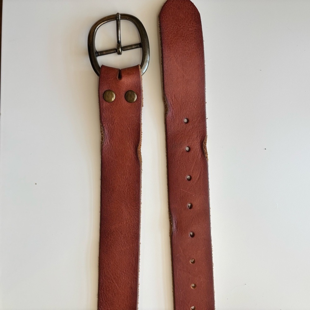 Lucky Brand Classic Brown Leather Belt